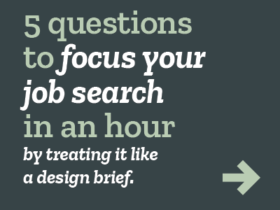 Search for jobs like a designer