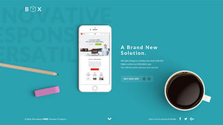 Premium Sleek Landing page